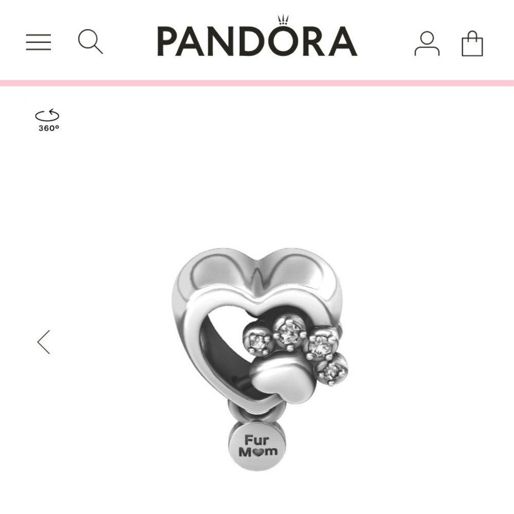 Pandora “Fur Mom” Charm